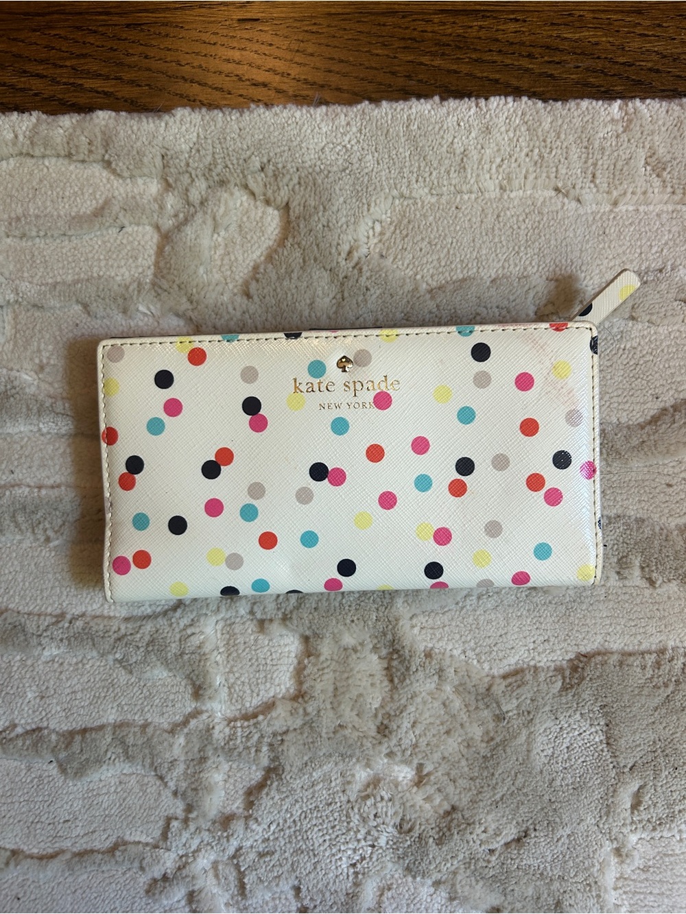 Kate Spade Pink polka dot wallet and Steve Madden Crossbody Bag - Picture 3 of 16